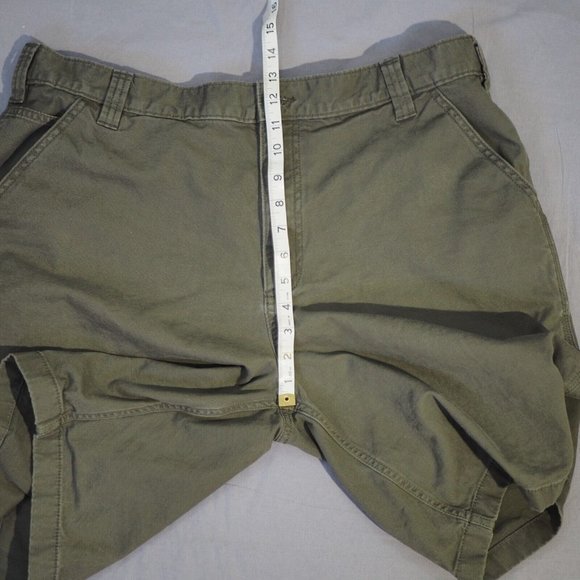 Carhartt Shorts Mens 40 Cargo Brown Rugged Relaxed Work Hike Capsule Preppy - Picture 9 of 12